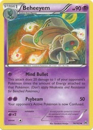 Beheeyem (BKT-074) (Reverse Holofoil)