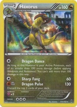 Haxorus (BKT-111) (Holofoil)