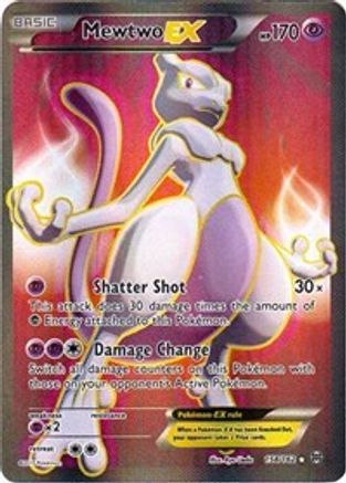 Mewtwo EX (158 Full Art) (BKT-158) (Holofoil)