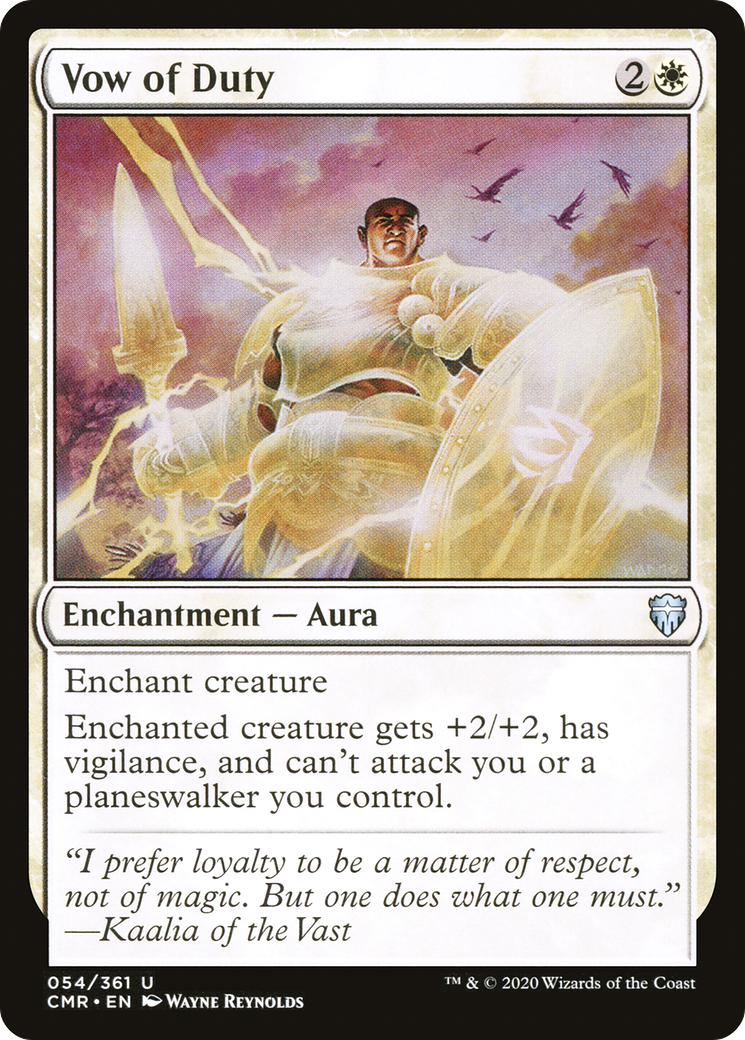 Vow of Duty (CMR-054) (Foil)