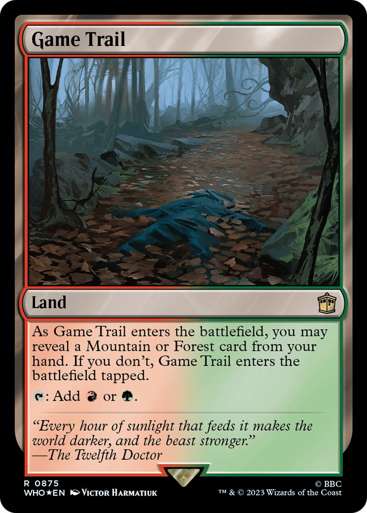 Game Trail (WHO-875) (Surge Foil)