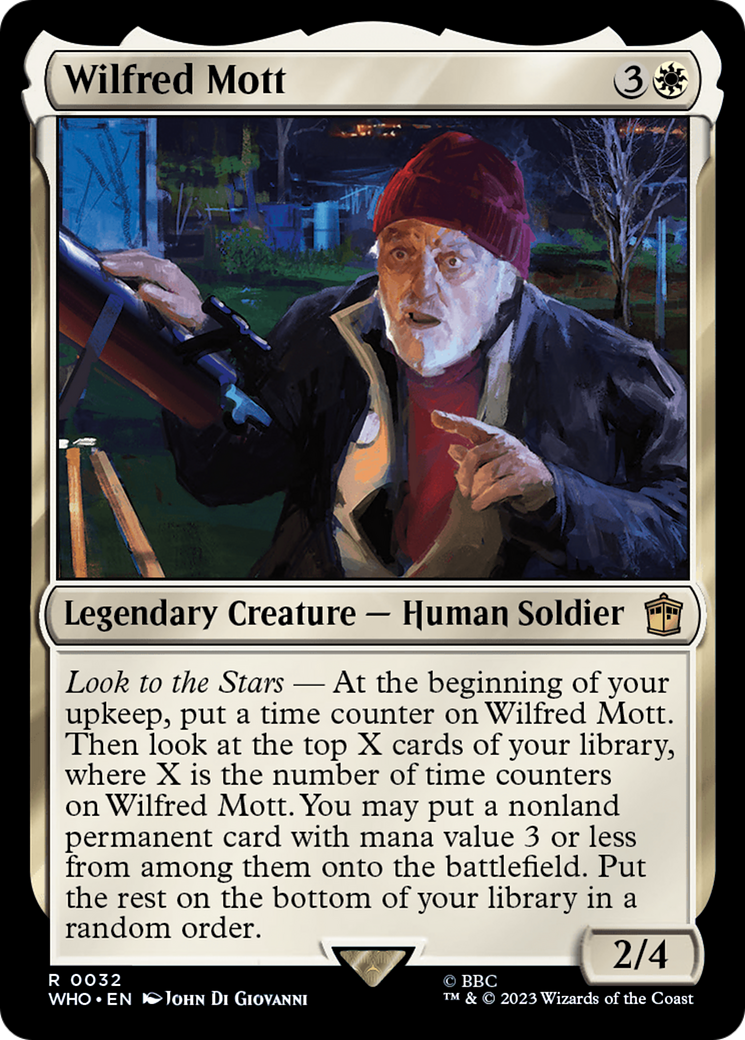Wilfred Mott (WHO-032) (Foil)