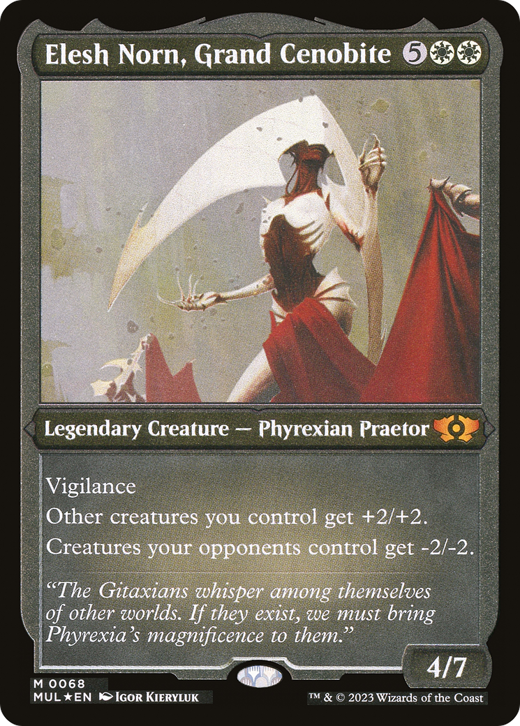 Elesh Norn, Grand Cenobite (MUL-068) (Etched Foil)
