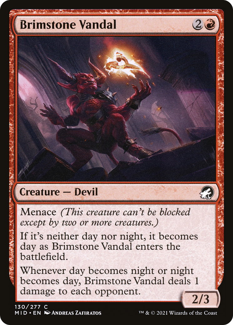 Brimstone Vandal (MID-130) (Foil)