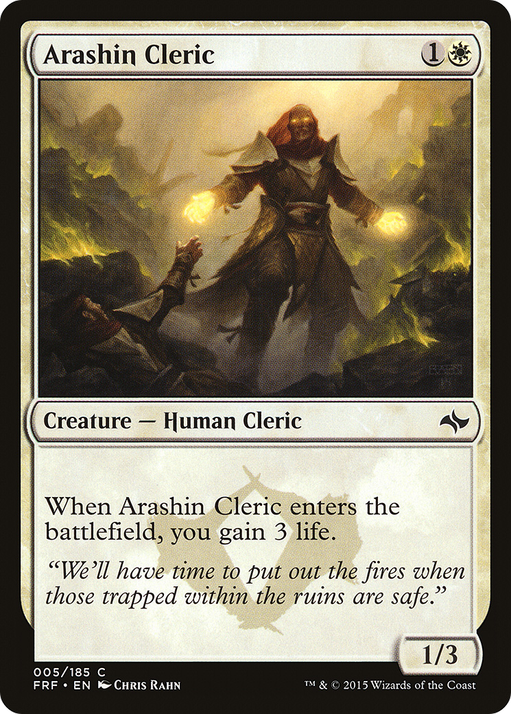 Arashin Cleric (FRF-005) (Foil)
