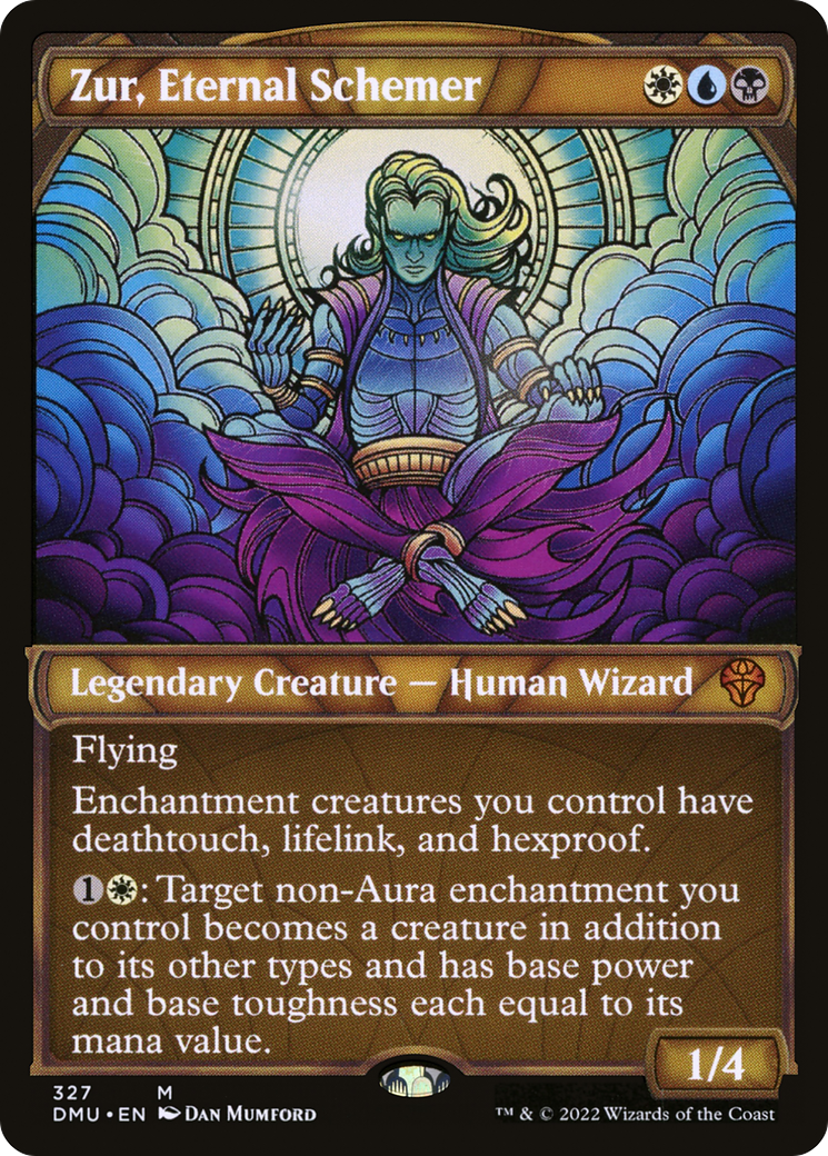 Zur, Eternal Schemer (DMU-327) (Showcase) (Foil)