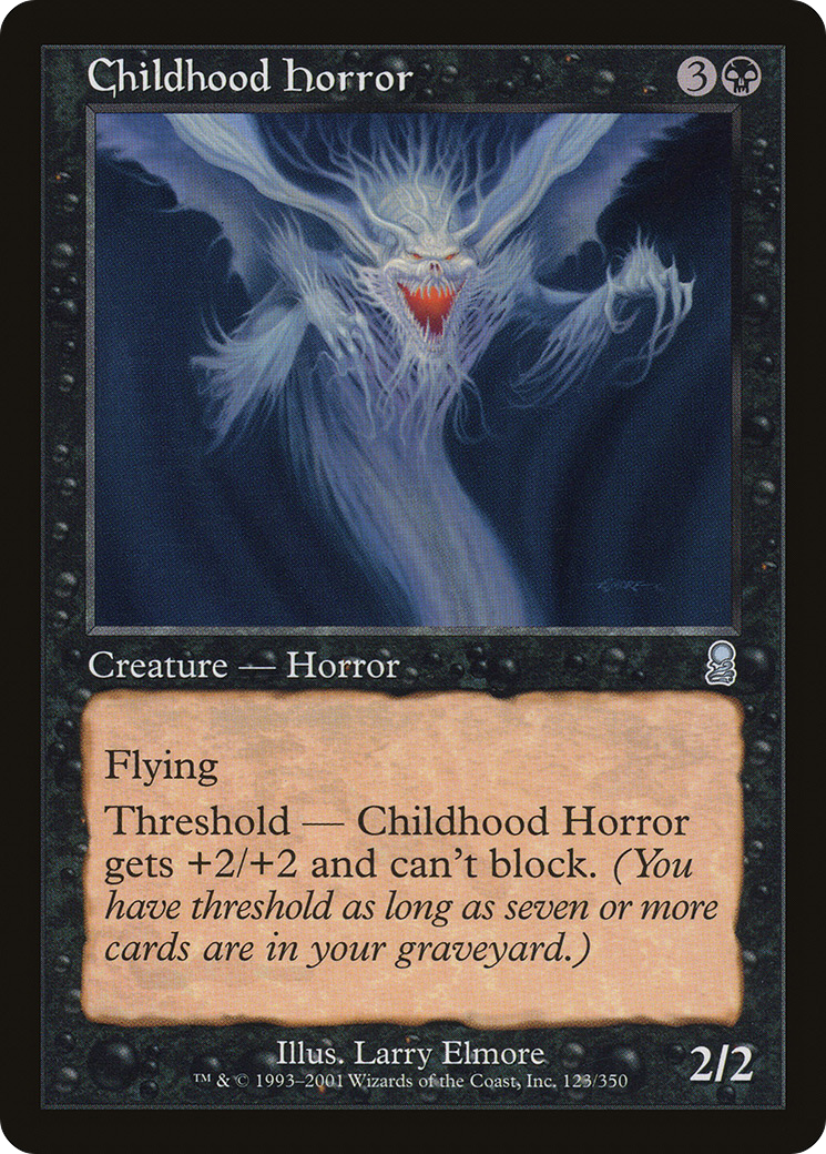 Childhood Horror (ODY-123) (Foil)
