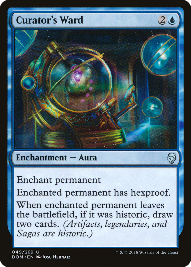 Curator's Ward (DOM-049) (Foil)