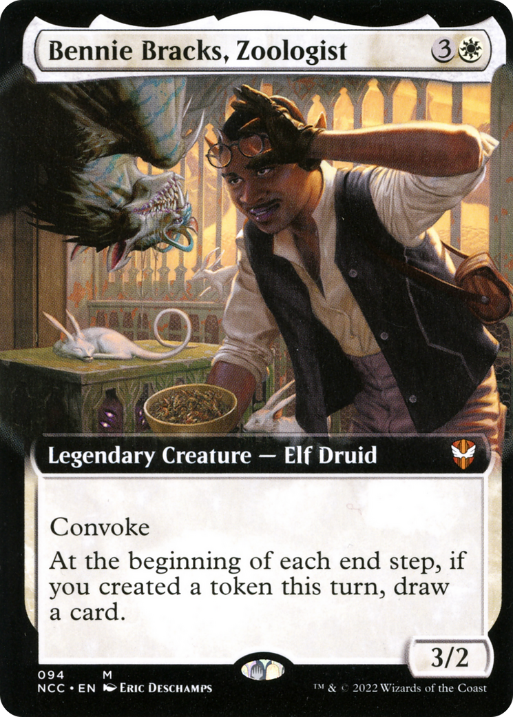 Bennie Bracks, Zoologist (NCC-094) (Extended Art) (Foil)