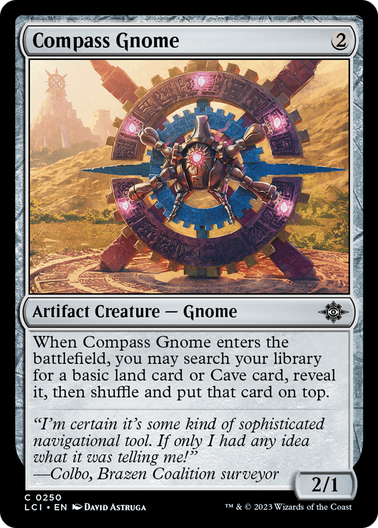 Compass Gnome (LCI-250)