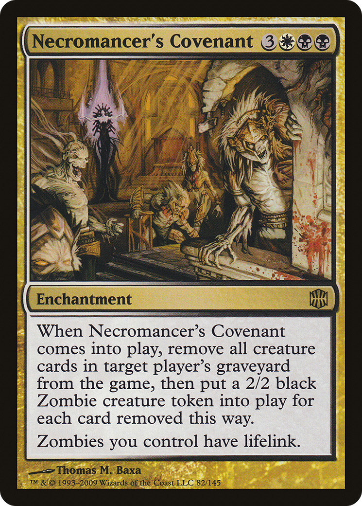 Necromancer's Covenant (ARB-082) (Foil)