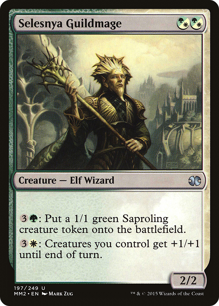 Selesnya Guildmage (MM2-197) (Foil)