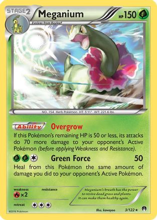 Meganium (BKP-003) (Holofoil)