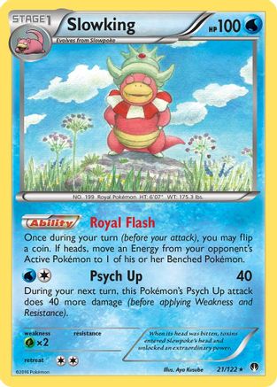 Slowking (BKP-021) (Reverse Holofoil)