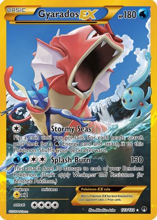Gyarados EX (Secret) (BKP-123) (Holofoil)