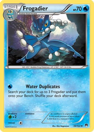 Frogadier (BKP-039) (Reverse Holofoil)