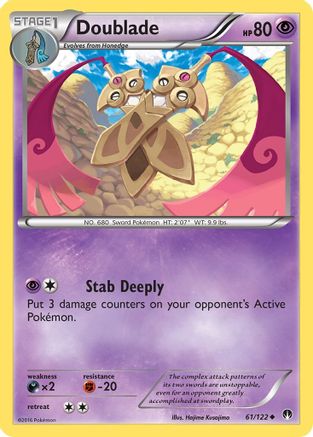 Doublade (BKP-061) (Reverse Holofoil)