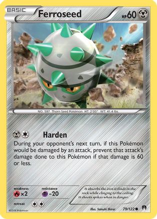 Ferroseed (BKP-079) (Reverse Holofoil)