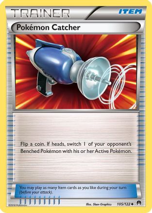 Pokemon Catcher (BKP-105) (Reverse Holofoil)