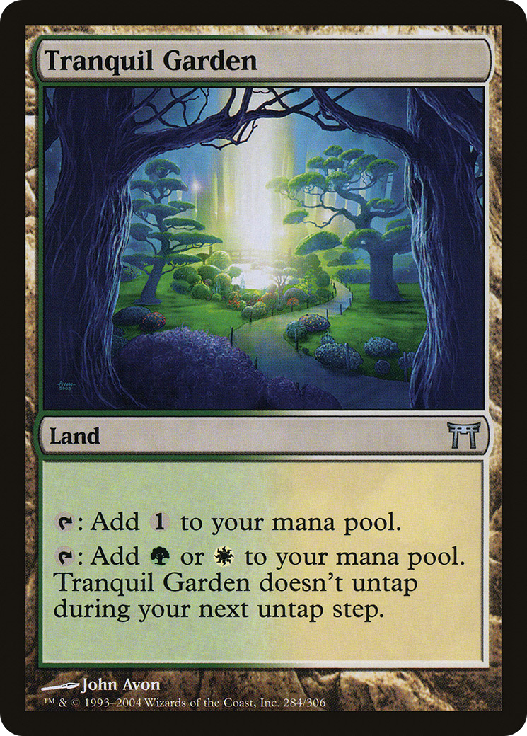 Tranquil Garden (CHK-284) (Foil)