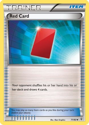 Red Card (GEN-071) (Reverse Holofoil)
