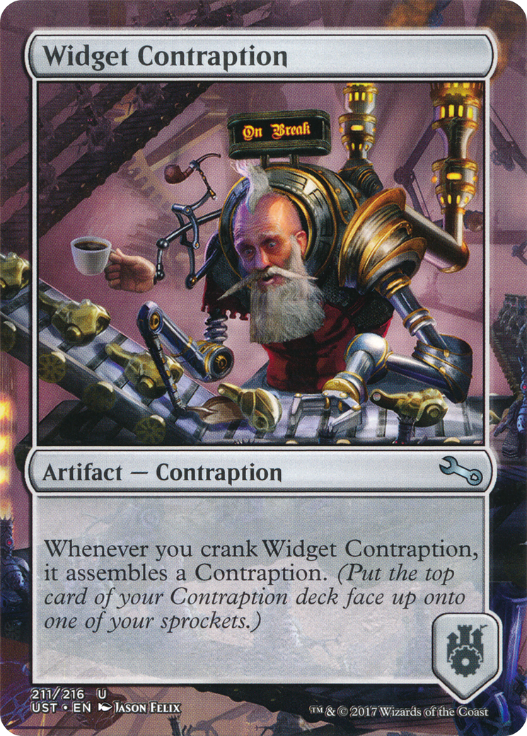 Widget Contraption (UST-211) (Borderless) (Foil)
