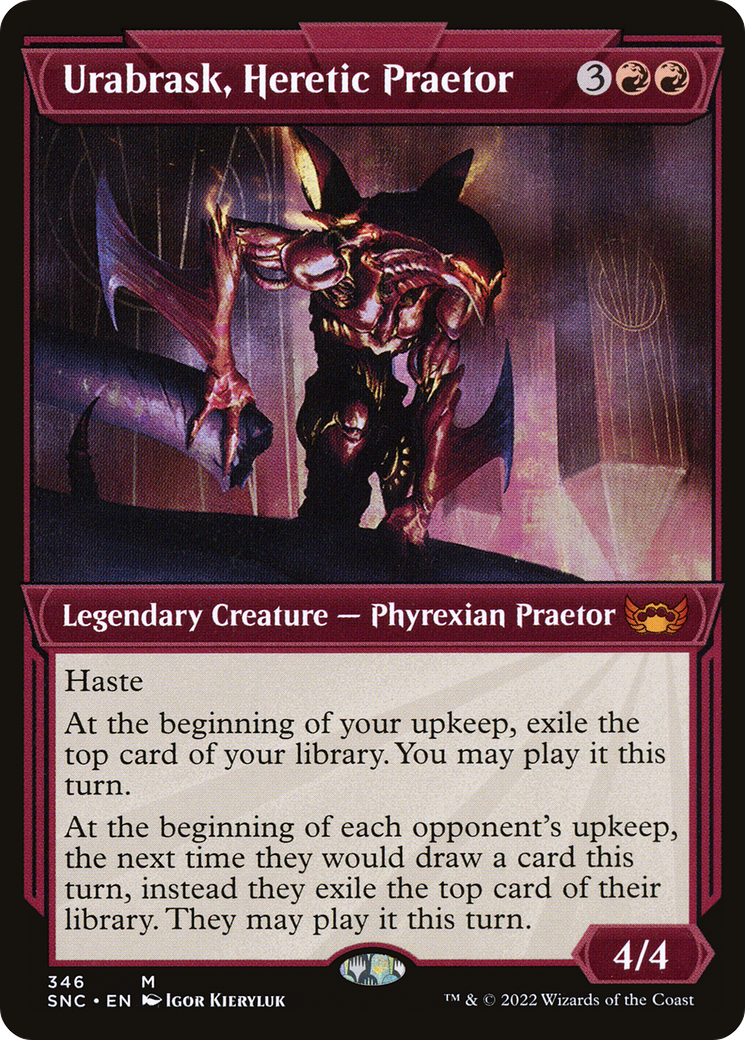 Urabrask, Heretic Praetor (SNC-346) (Showcase)