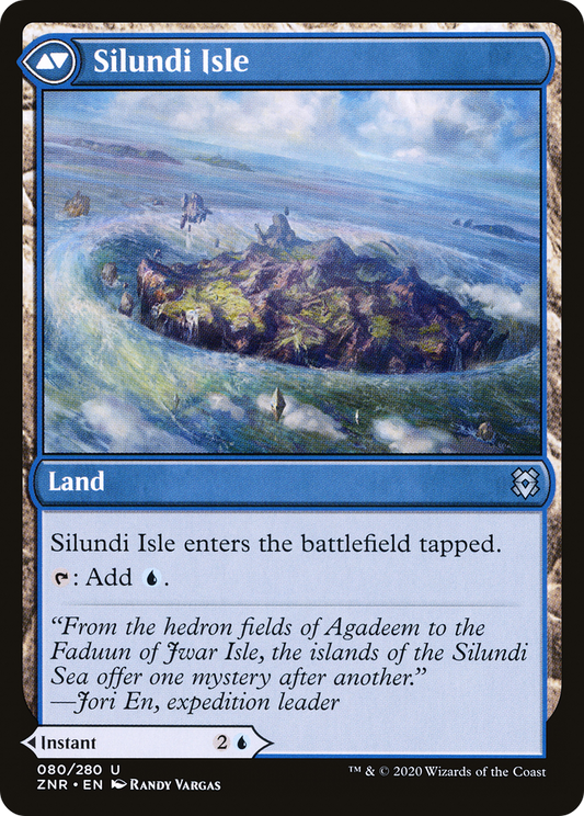 Silundi Vision // Silundi Isle (ZNR-080) (Foil)