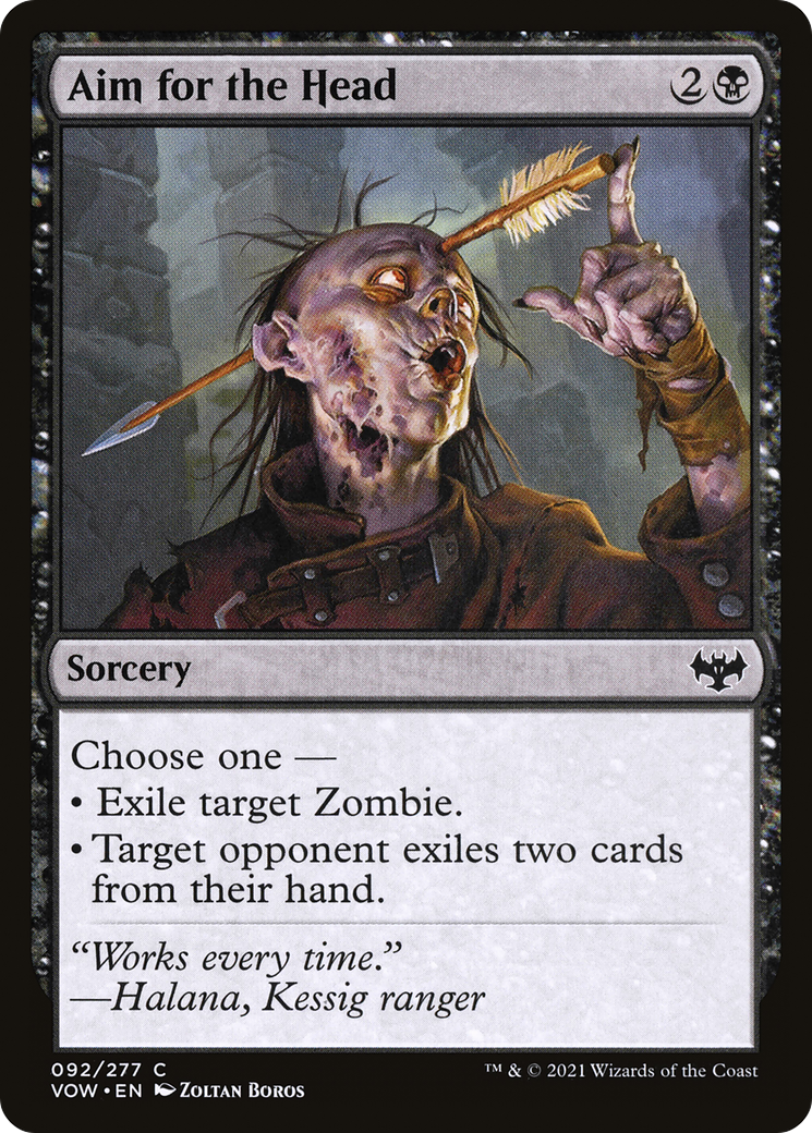 Aim for the Head (VOW-092) (Foil)