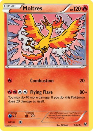 Moltres (FCO-009) (Reverse Holofoil)