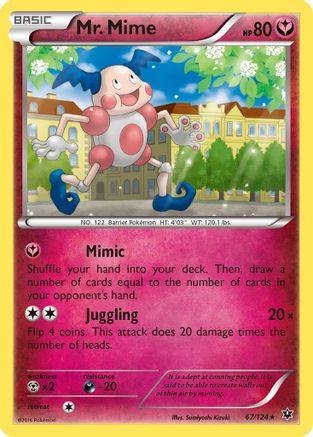 Mr. Mime (FCO-067) (Reverse Holofoil)