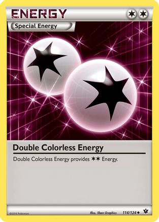 Double Colorless Energy (FCO-114) (Reverse Holofoil)