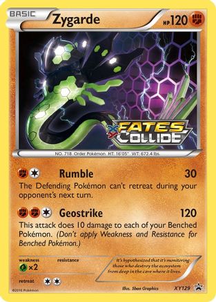 Zygarde (Prerelease) (PR-) (Holofoil)