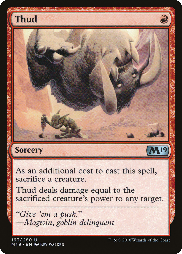 Thud (M19-163) (Foil)