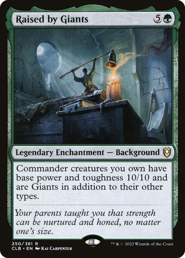 Raised by Giants (CLB-250) (Foil)