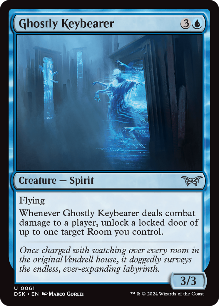 Ghostly Keybearer (DSK-061) (Foil)