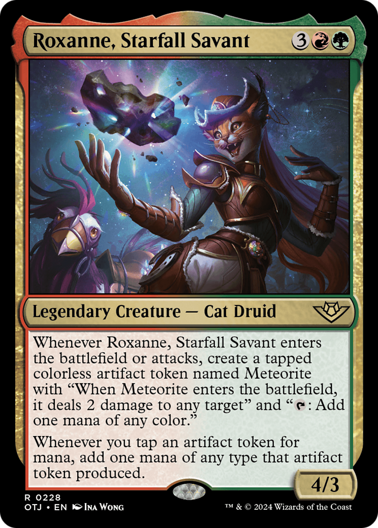 Roxanne, Starfall Savant (OTJ-228) (Foil)