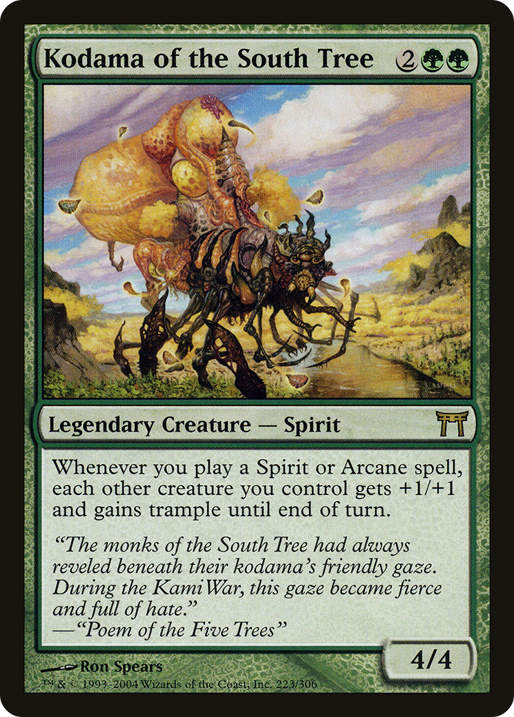 Kodama of the South Tree (CHK-223) (Foil)