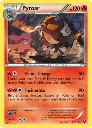 Pyroar (STS-) (Reverse Holofoil)