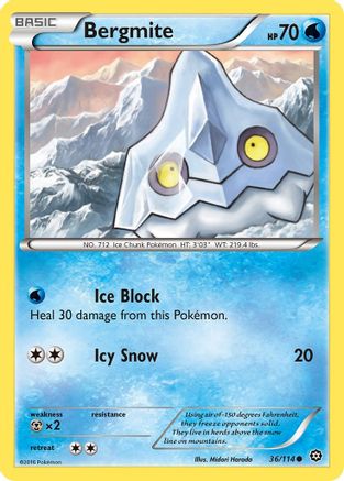 Bergmite (STS-036) (Reverse Holofoil)