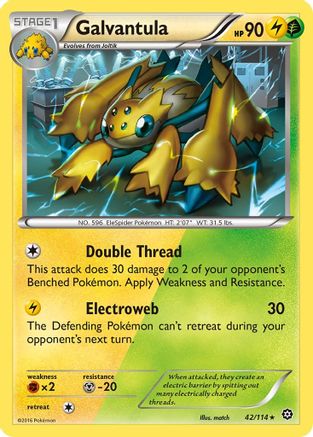 Galvantula (STS-042) (Reverse Holofoil)