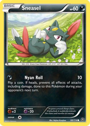 Sneasel (STS-060) (Reverse Holofoil)