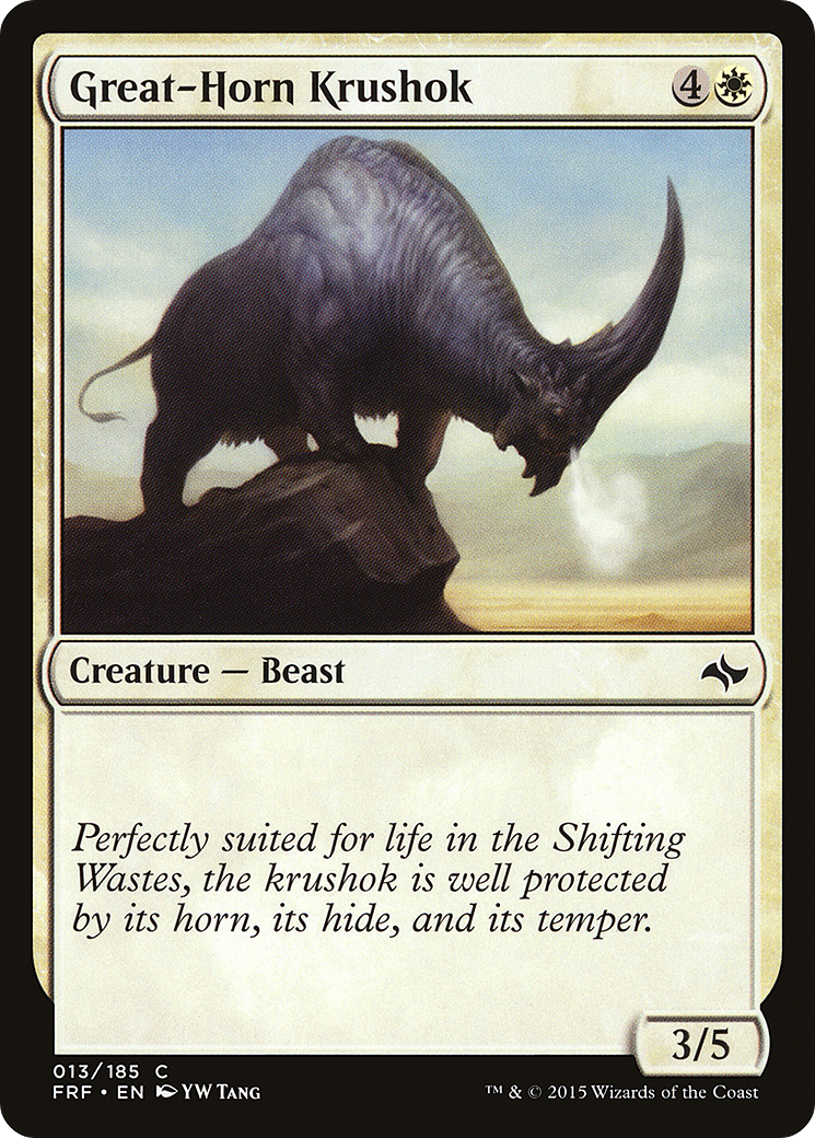 Great-Horn Krushok (FRF-013) (Foil)