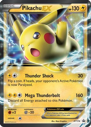 Pikachu EX (PR-XY174) (Holofoil)