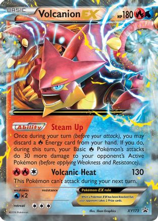 Volcanion EX (PR-XY173) (Holofoil)
