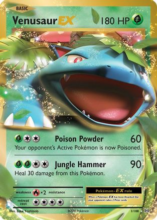 Venusaur EX (EVO-001) (Holofoil)