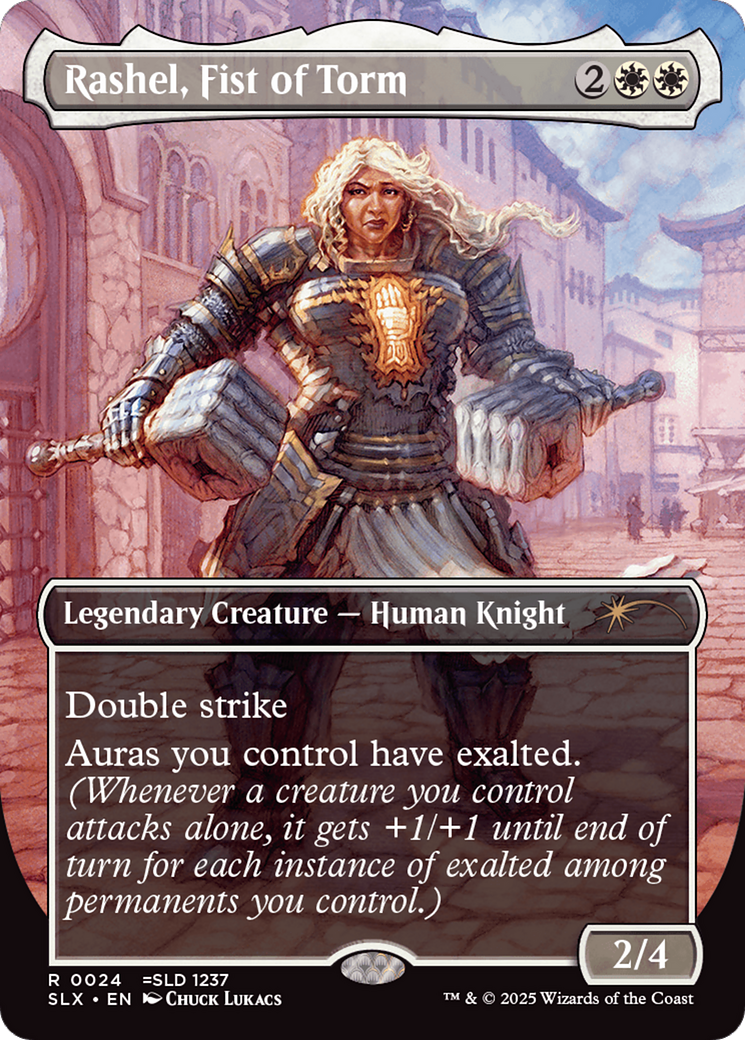Rashel, Fist of Torm (SLX-024) (Borderless)