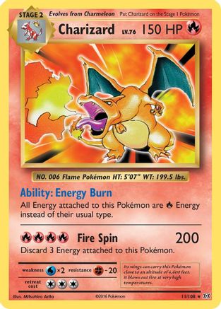 Charizard (EVO-011) (Reverse Holofoil)