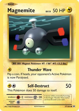 Magnemite (EVO-037) (Reverse Holofoil)