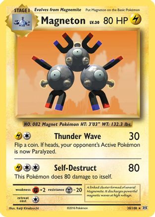 Magneton (EVO-038) (Reverse Holofoil)